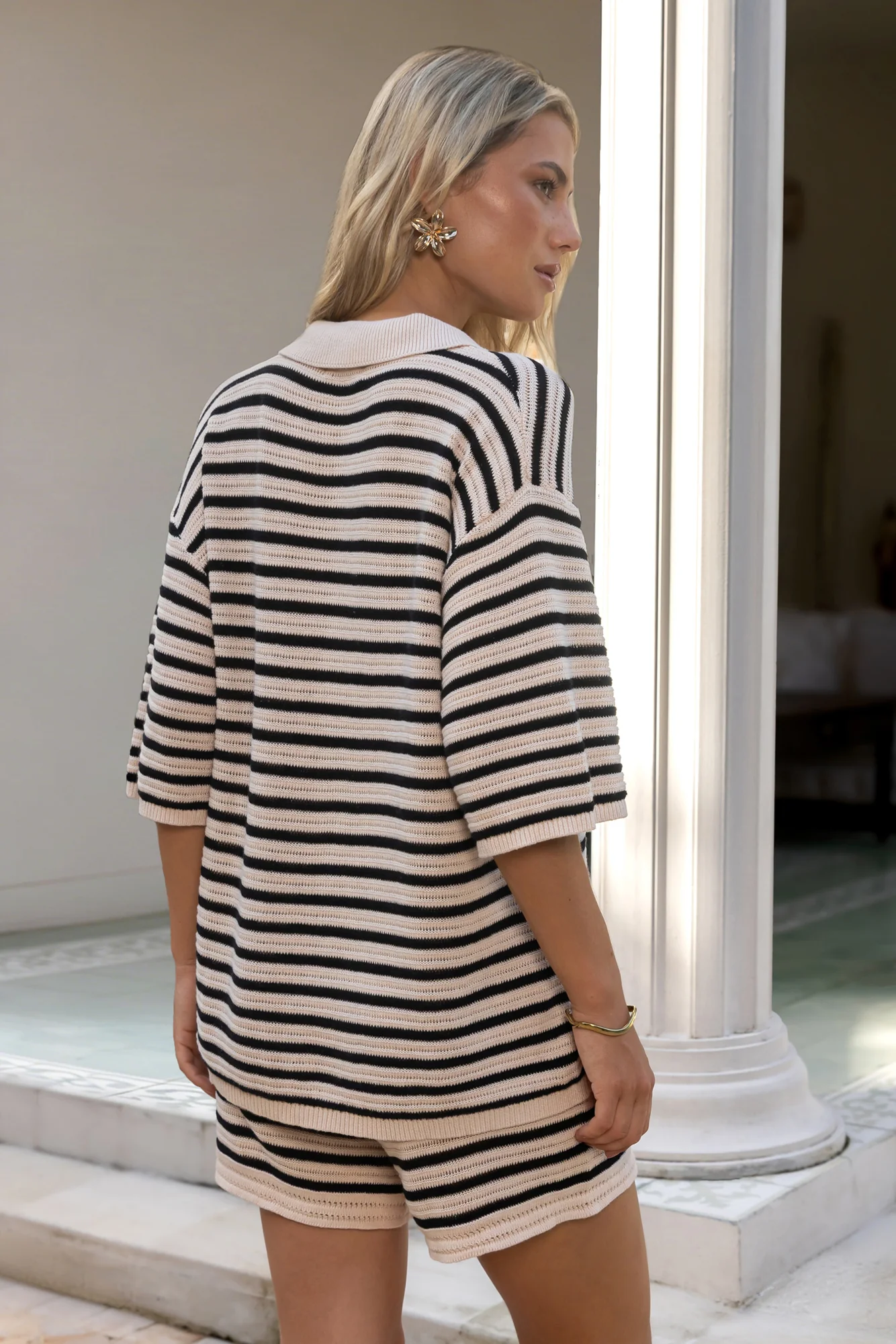 SEVEN WONDERS Cherie Knit Shirt Sand - Image 2