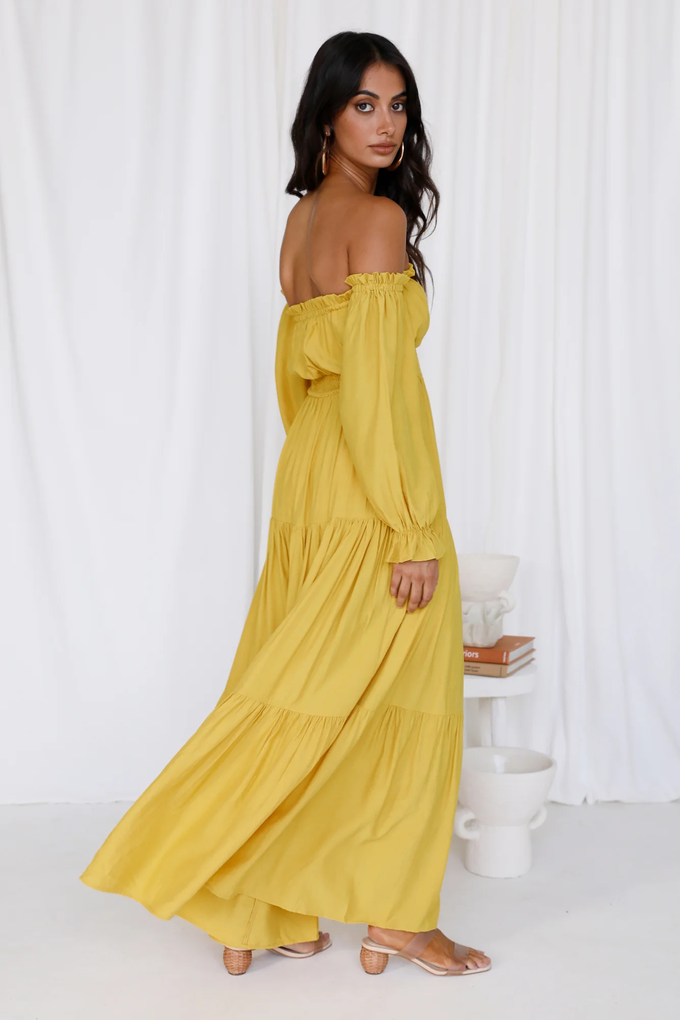 SEVEN WONDERS Loreli Maxi Dress Yellow - Image 6