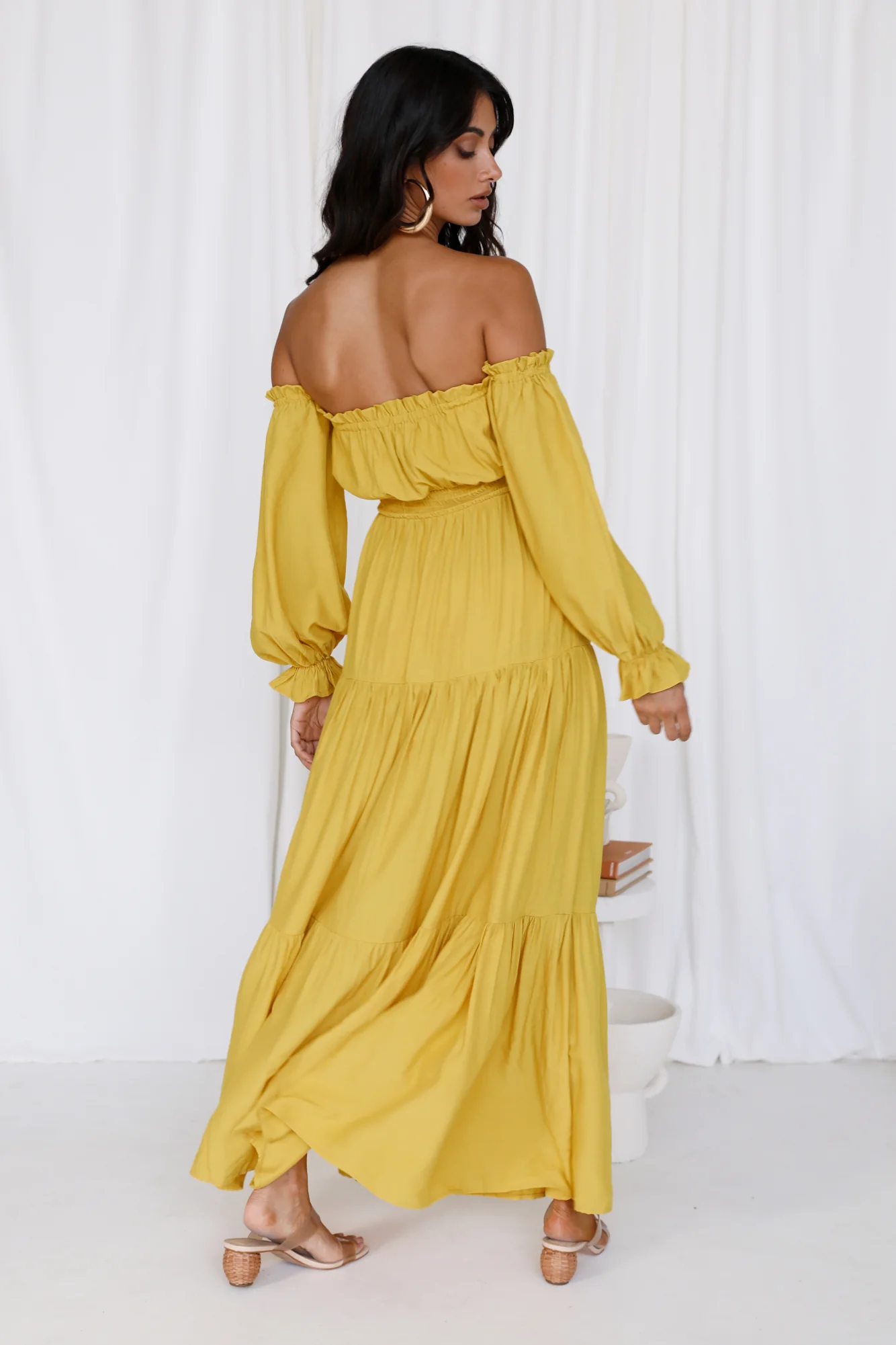 SEVEN WONDERS Loreli Maxi Dress Yellow - Image 8