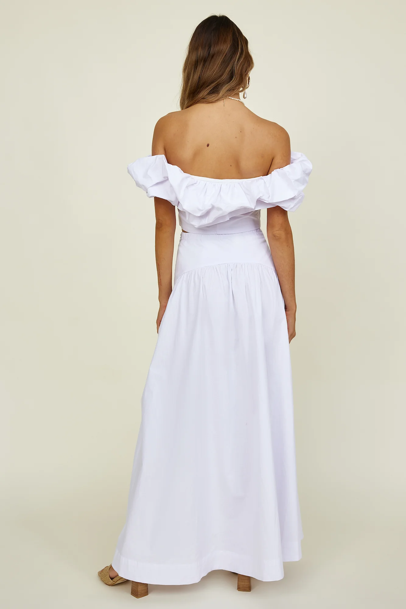SEVEN WONDERS Savannah Maxi Skirt White - Image 5