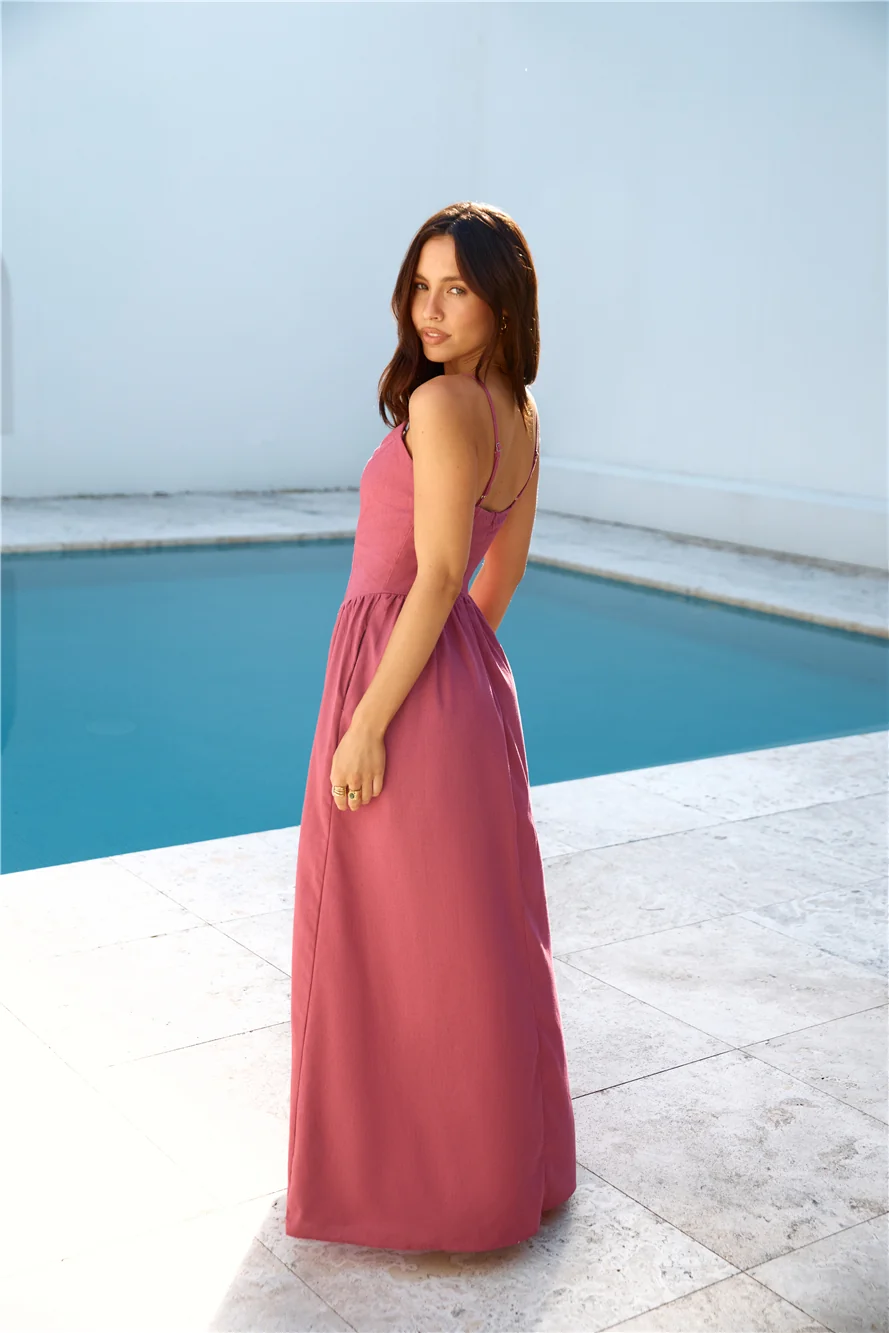 SEVEN WONDERS Zephy Maxi Dress Rose - Image 11