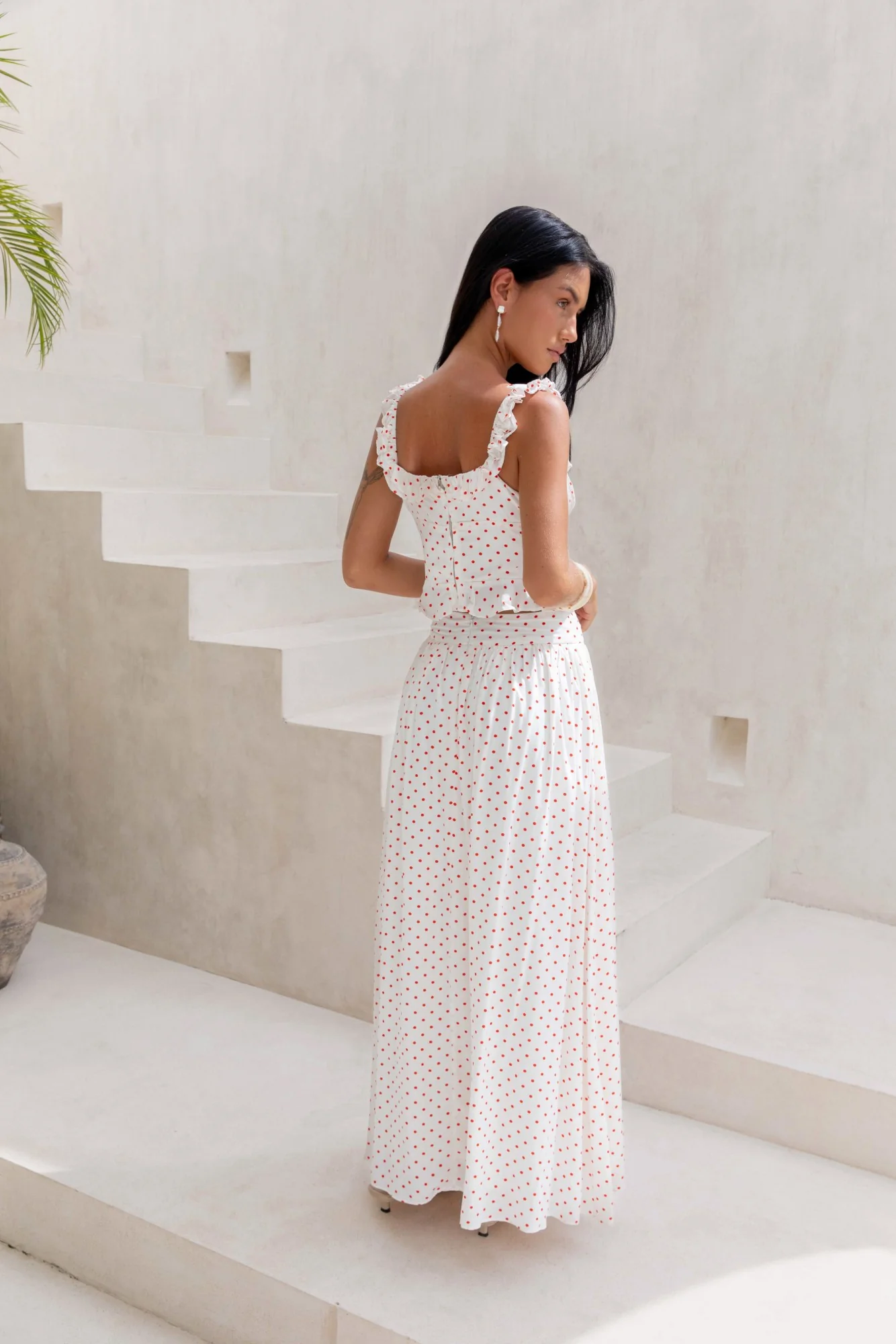 Shoreline Summers Polka Dot Set Red White - Image 10