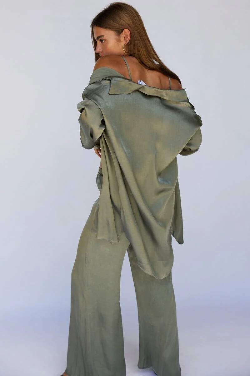SNDYS Marilyn Top Khaki - Image 7