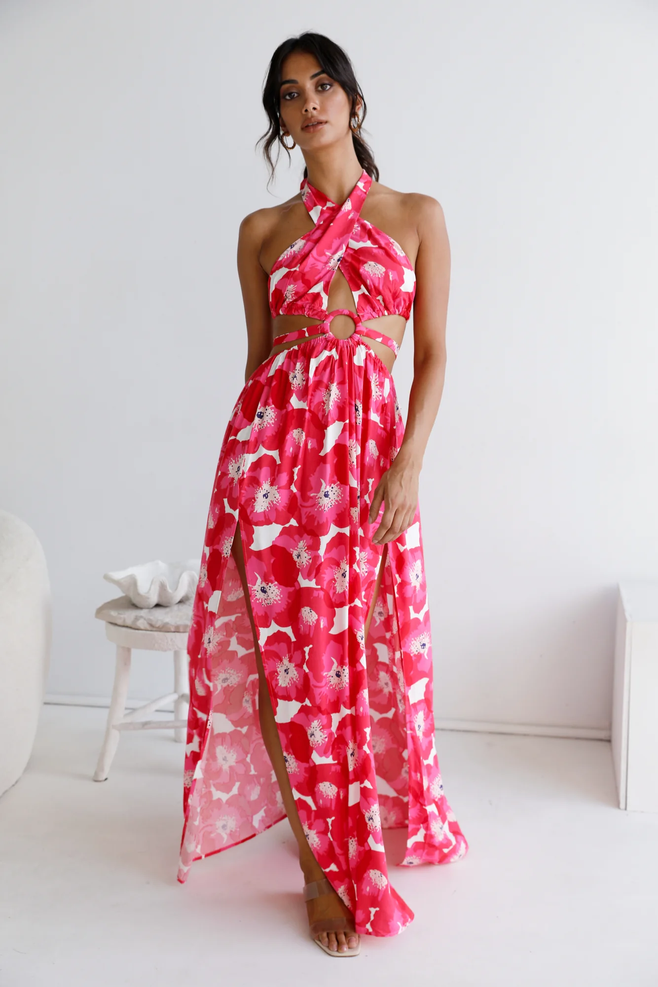 Someday With You Maxi Dress Pink - Image 2