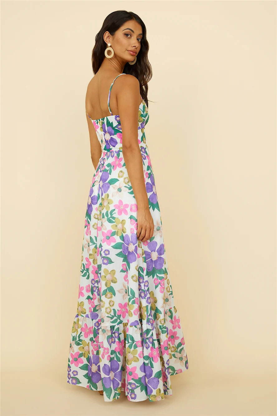 Song Of The Sky Maxi Dress Multi - Image 4