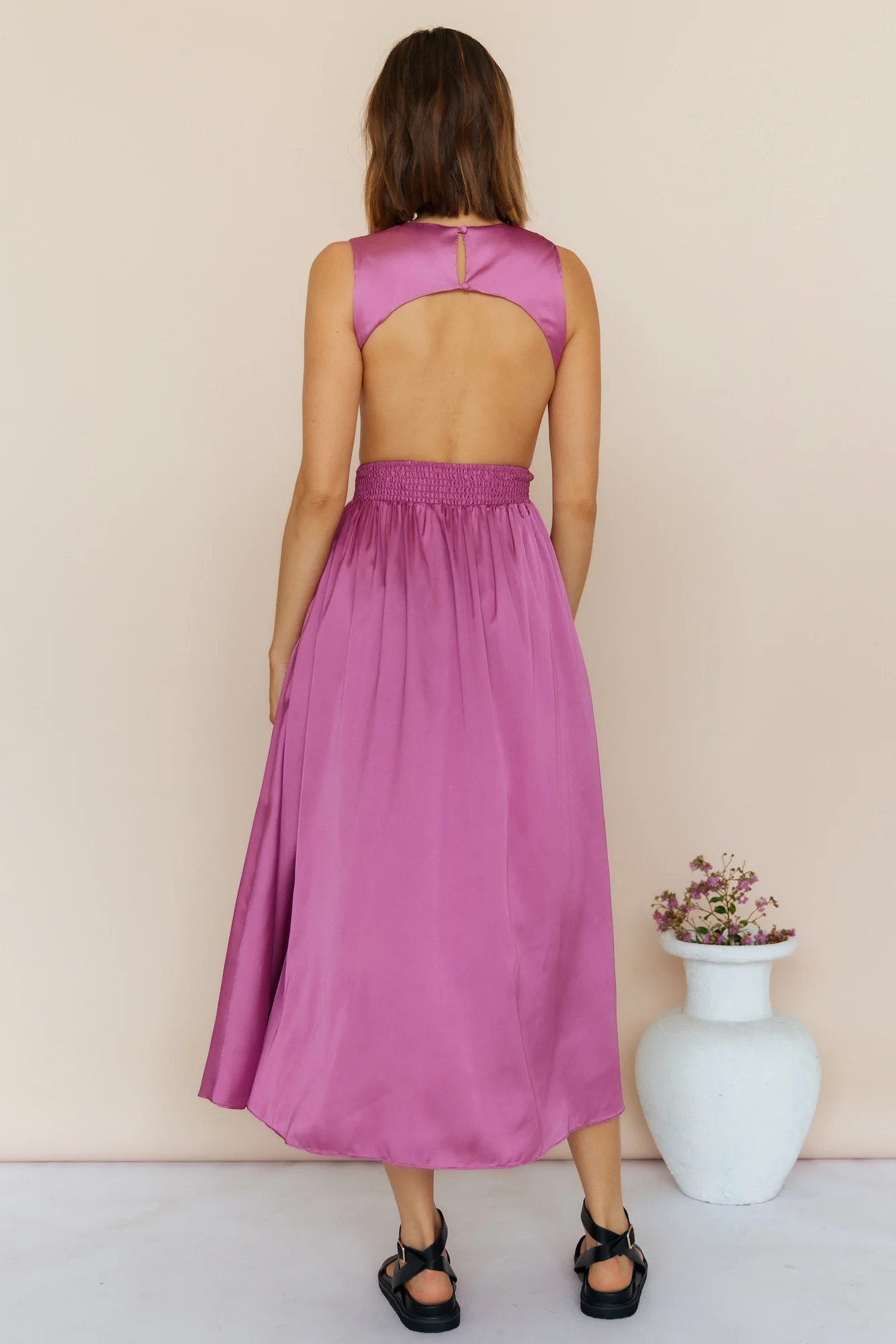Special Thanks Maxi Dress Purple - Image 5