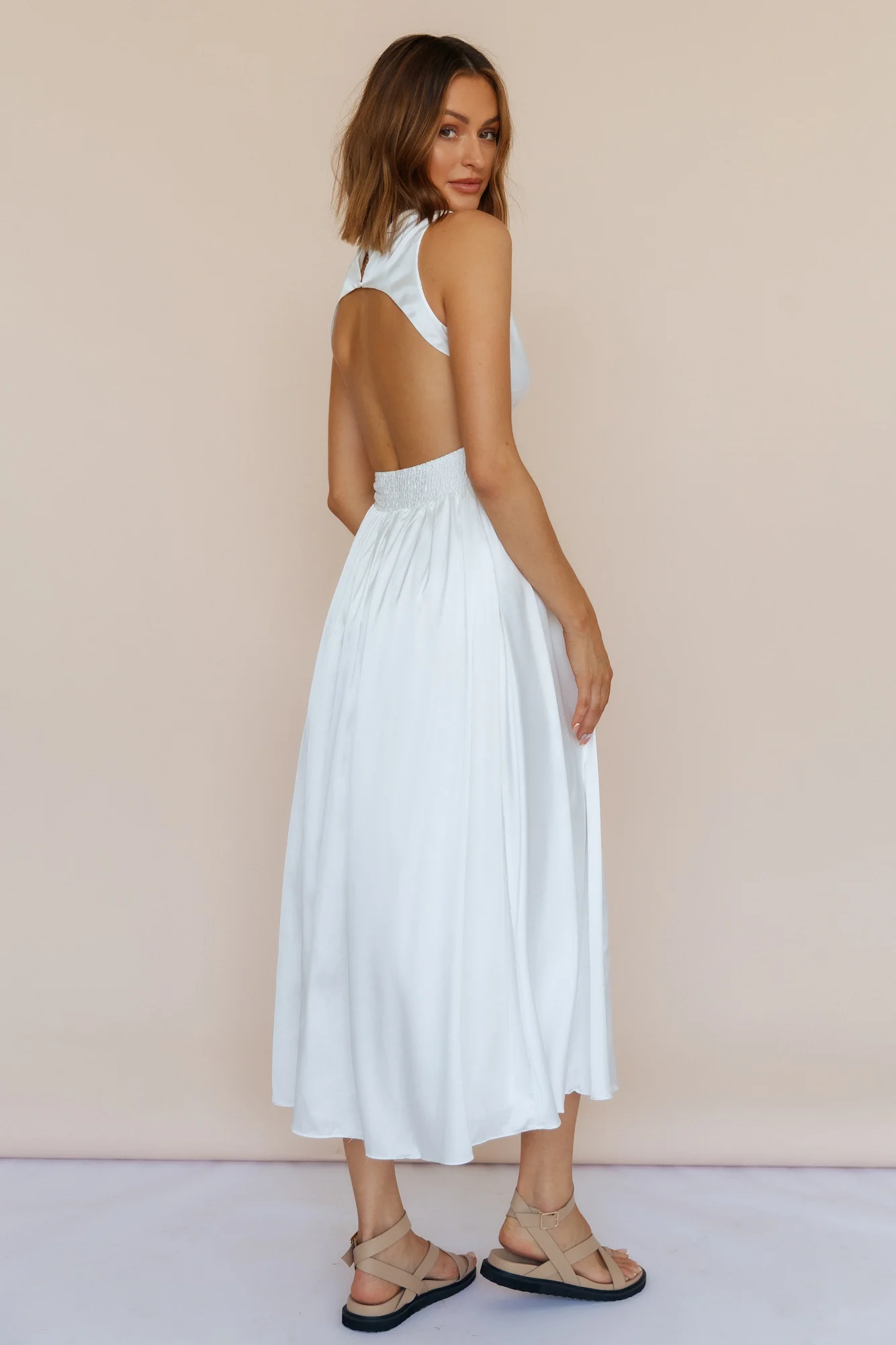 Special Thanks Maxi Dress White - Image 7
