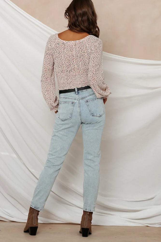 Spread Your Wings Crop Top Pink - Image 3