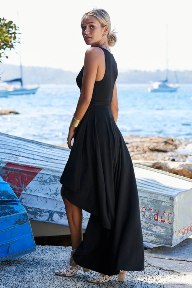 Start A Riot Maxi Dress Black - Image 3