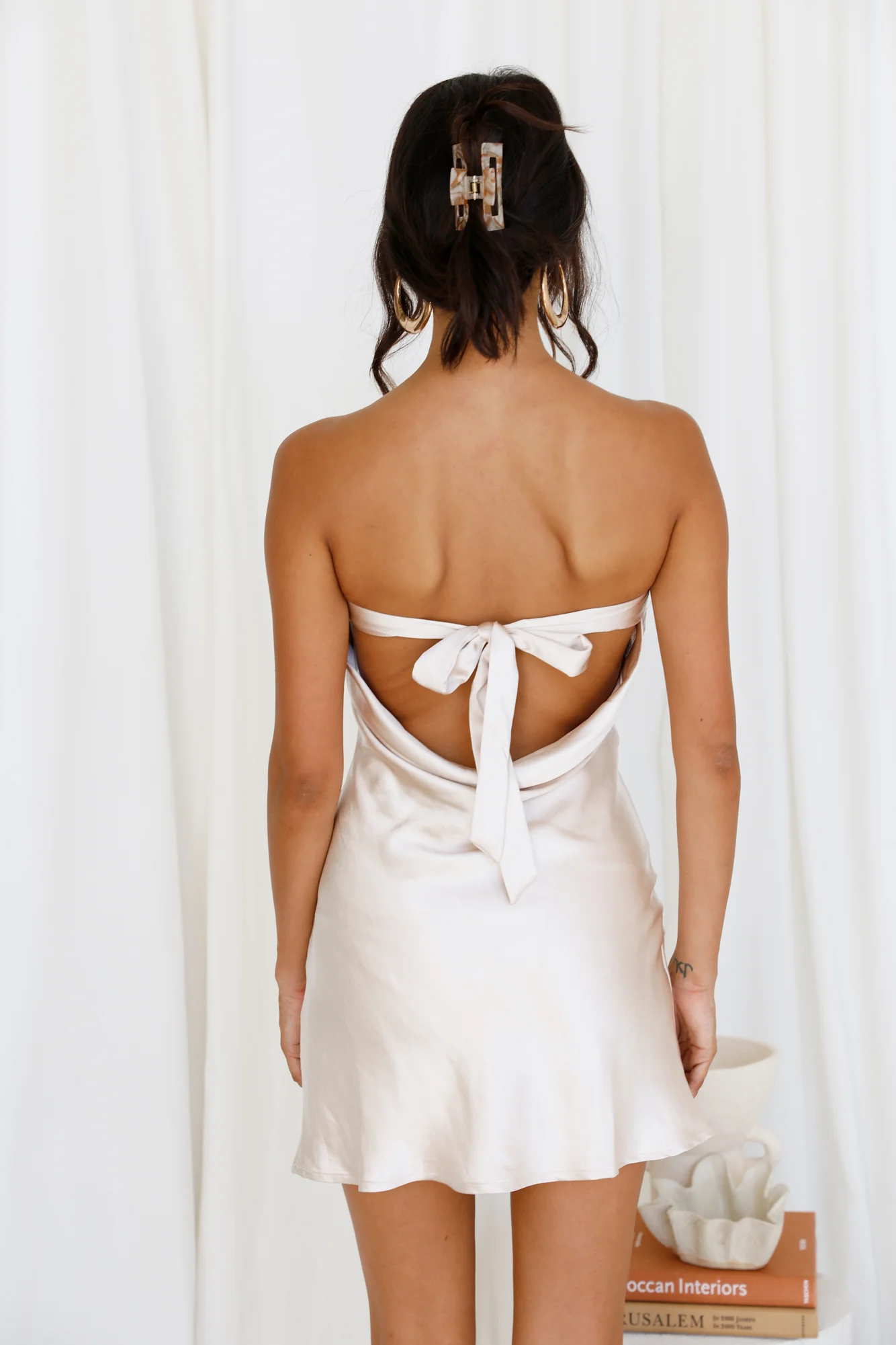 Story Of Stars Dress Champagne - Image 6