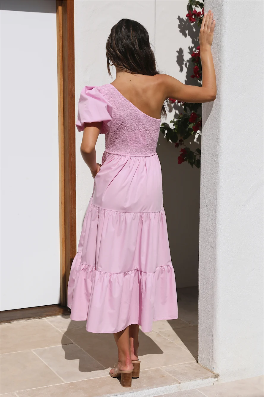 Strawberry Daiquiri Maxi Dress Pink - Image 6