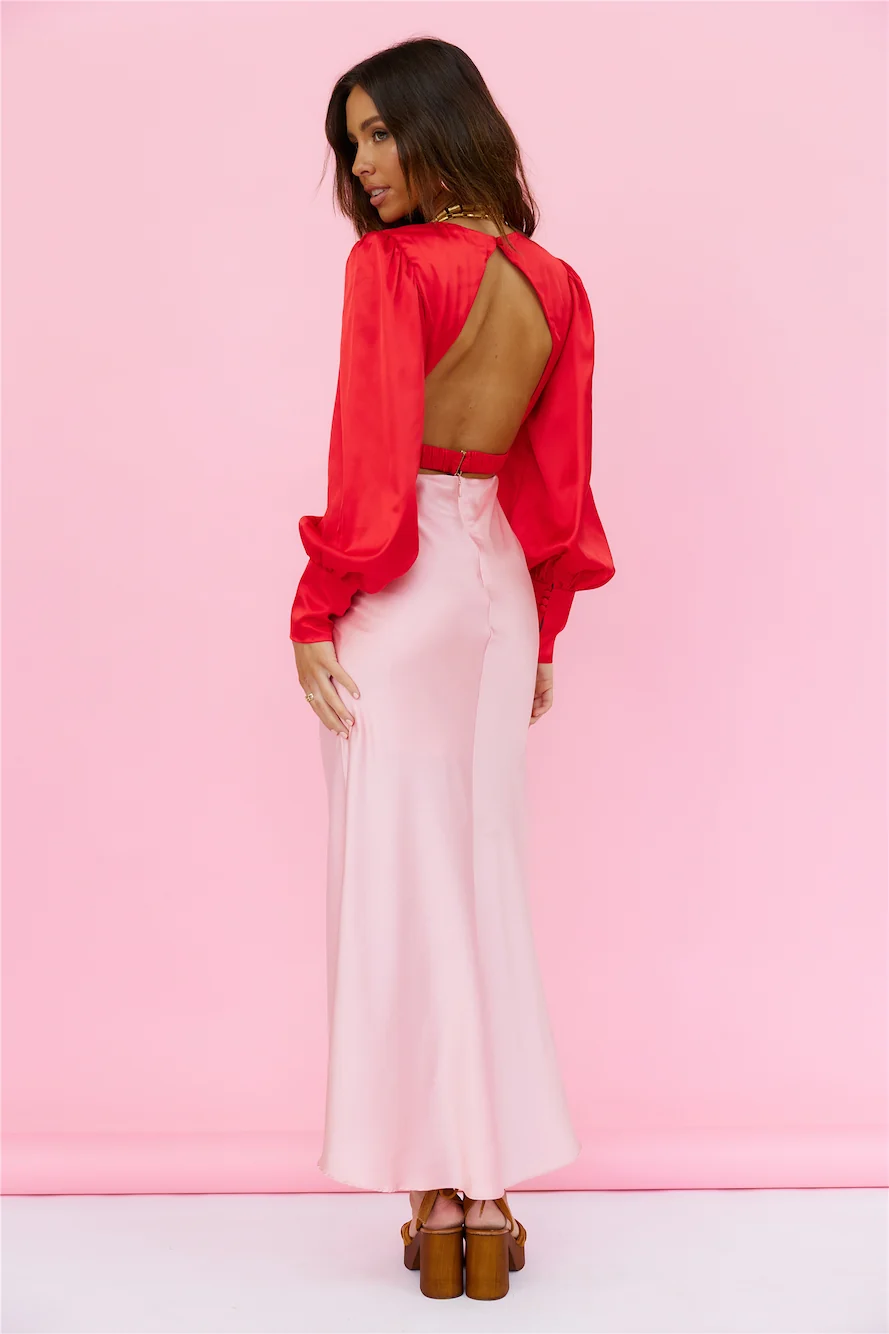 Strawberry Shortcake Maxi Dress Pink - Image 10