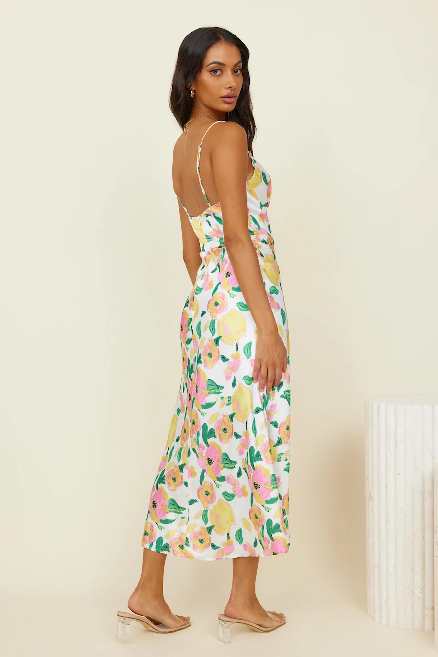 Summer Aurora Maxi Dress White - Image 7