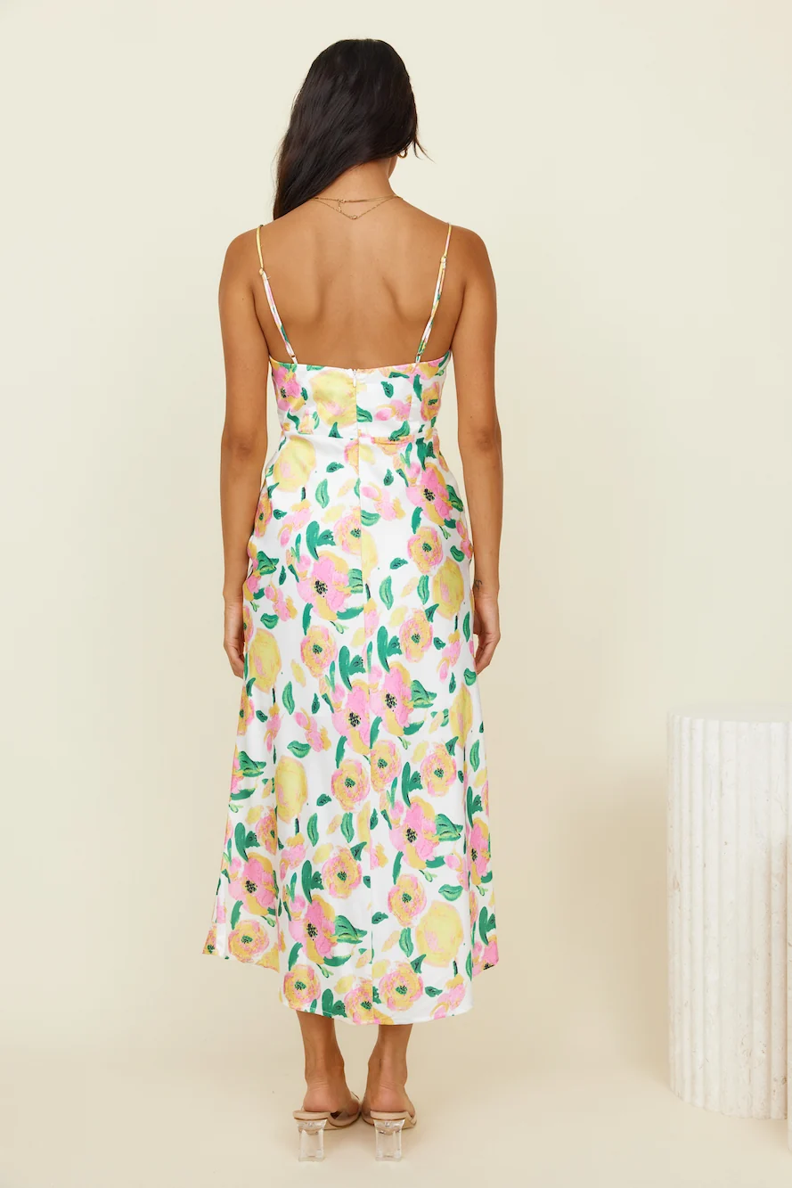 Summer Aurora Maxi Dress White - Image 9