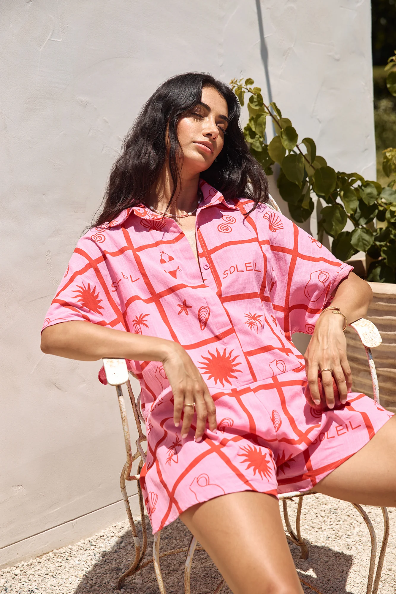 Summer Essentials Romper Pink - Image 2
