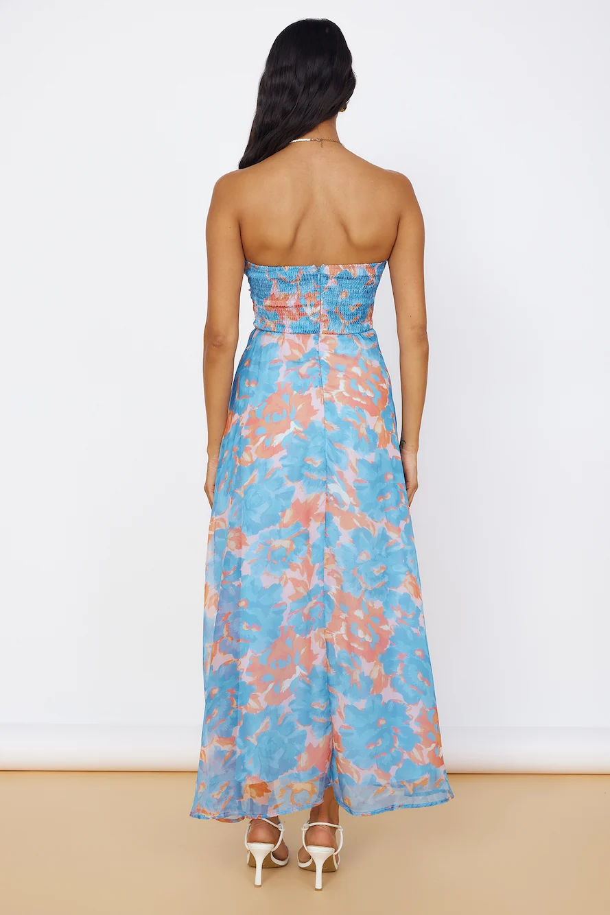 Summer Hope Maxi Dress Blue - Image 13