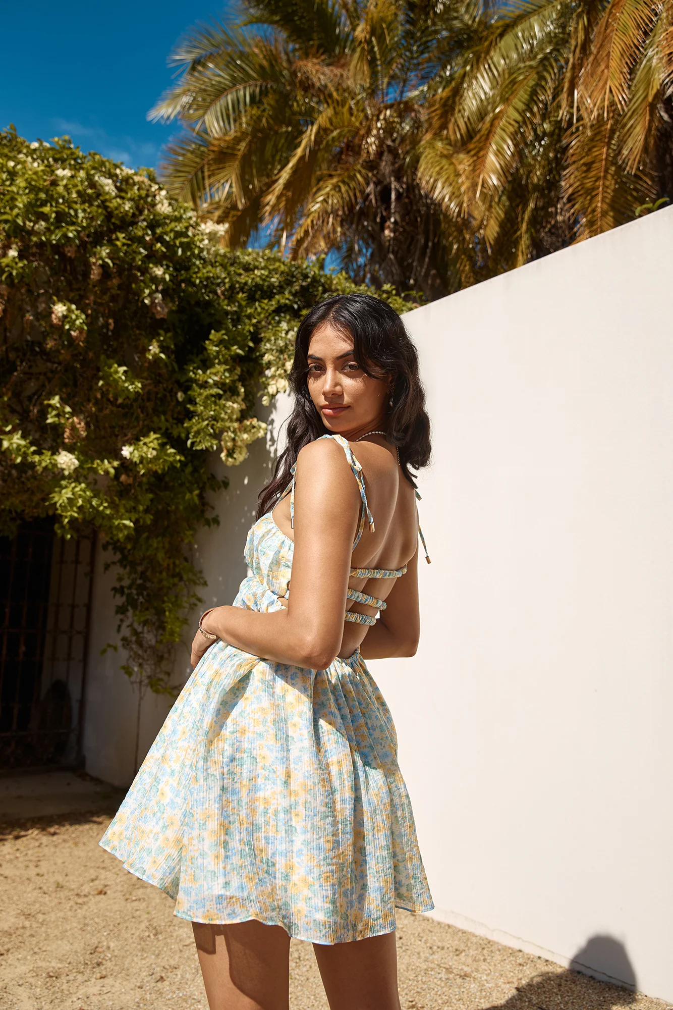 Summer Sunrise Mini Dress Multi - Image 2