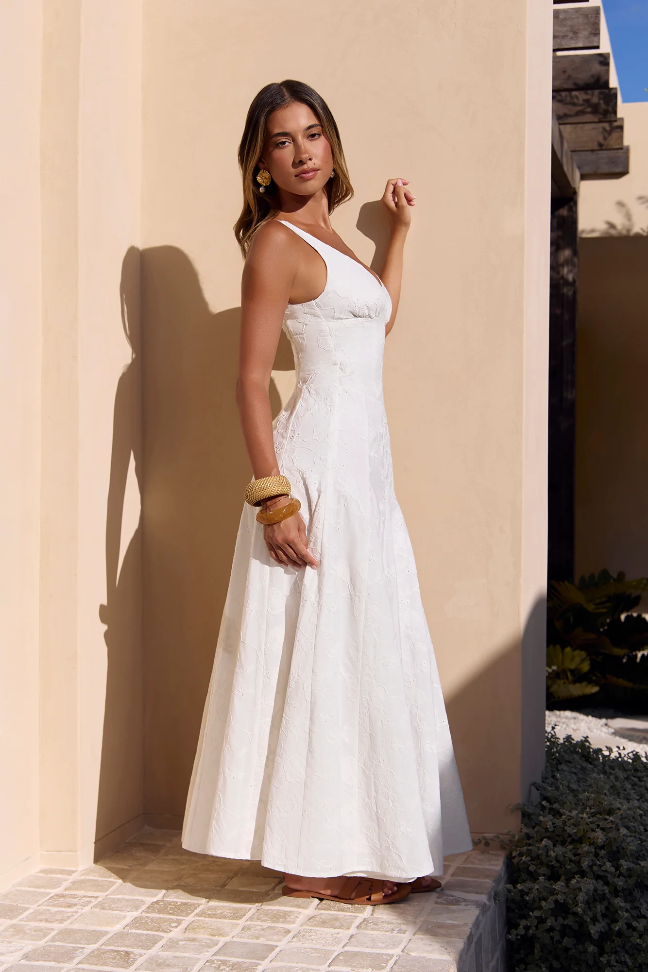 Sunbeam Social Maxi Dress White - Image 7