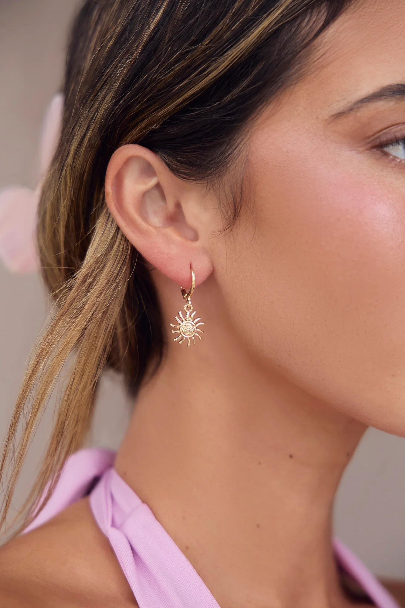 Sunglow Earrings Gold