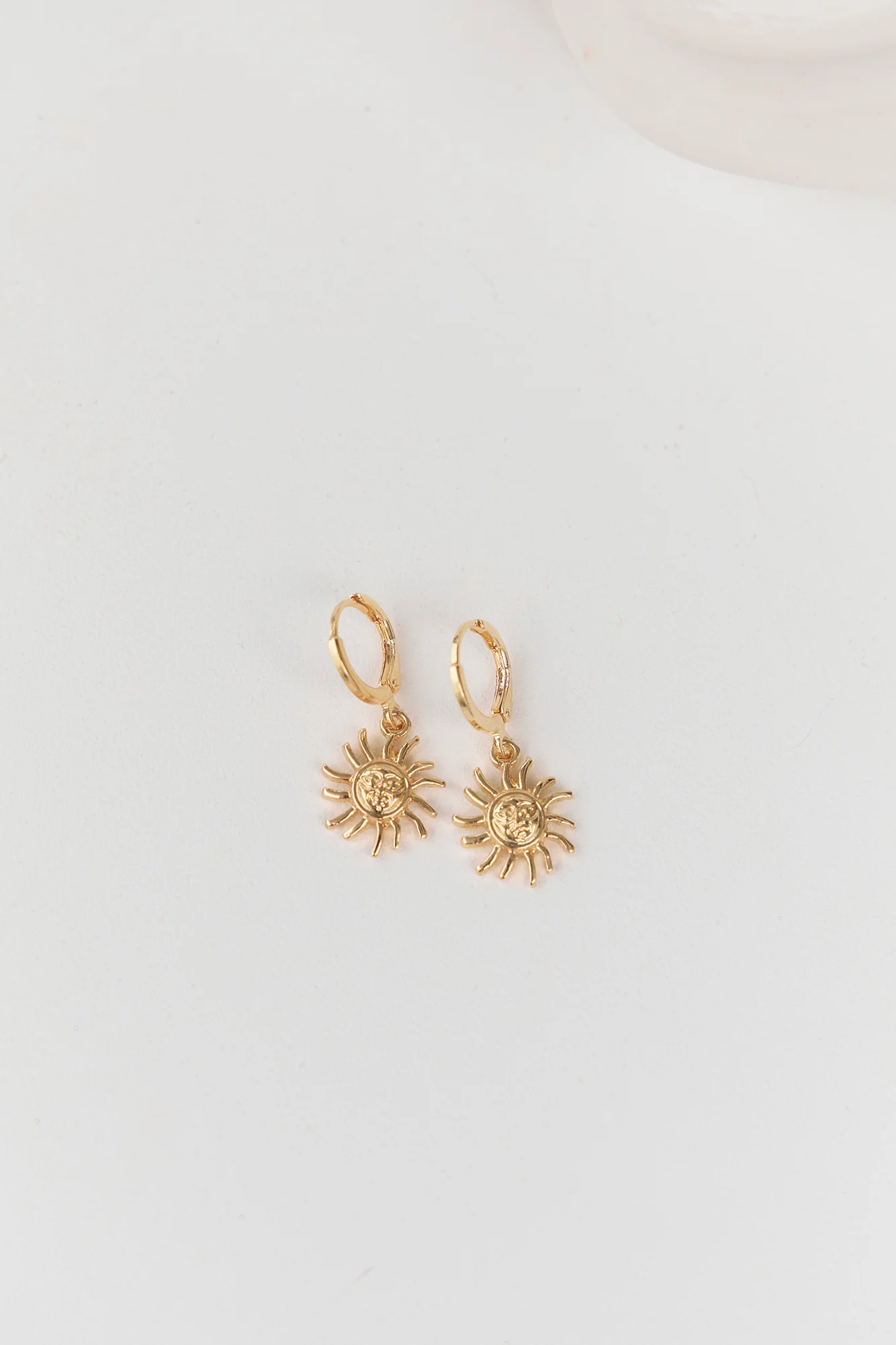 Sunglow Earrings Gold - Image 2