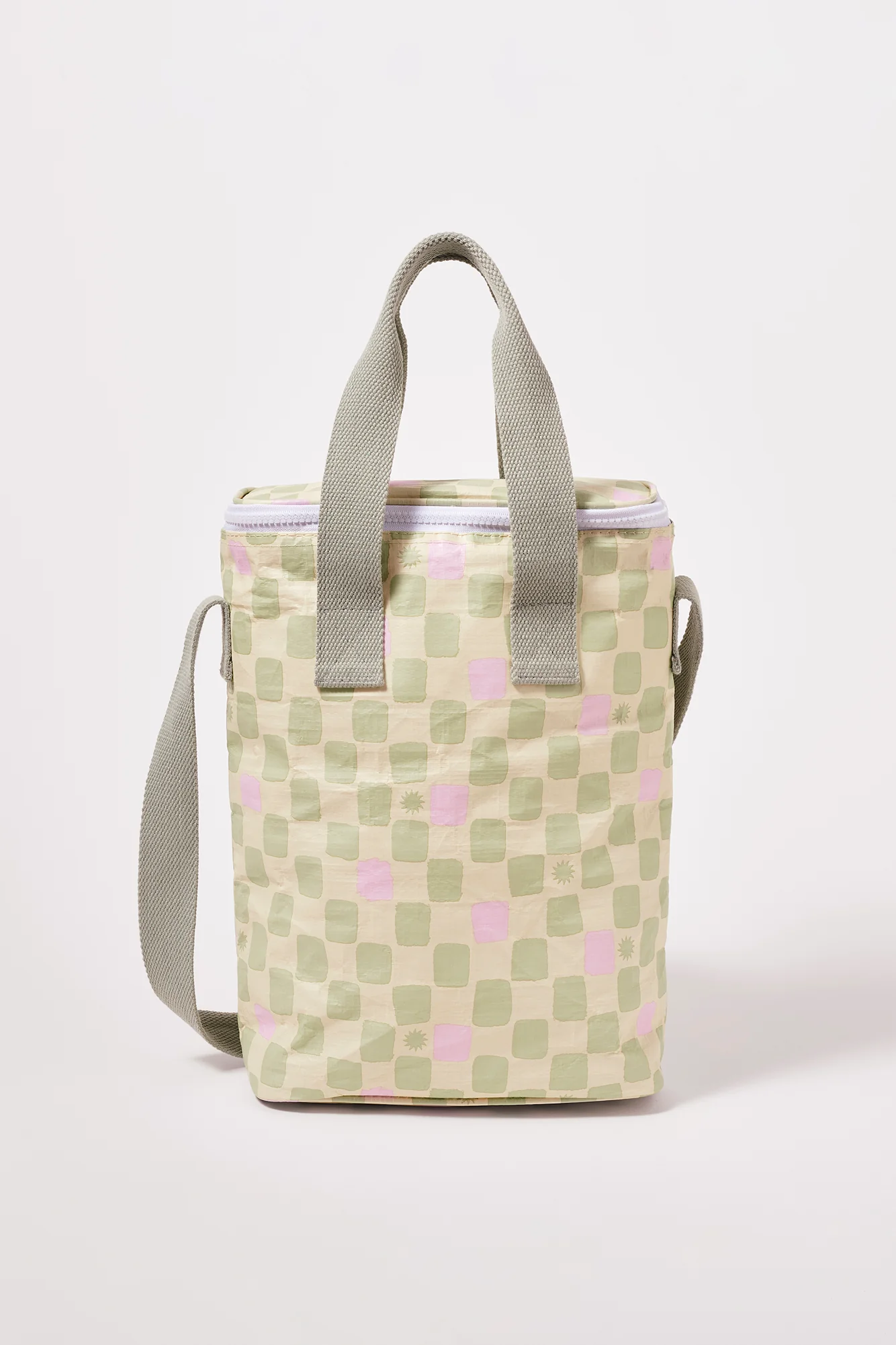 SUNNYLIFE Drinks Cooler Bag Checkerboard