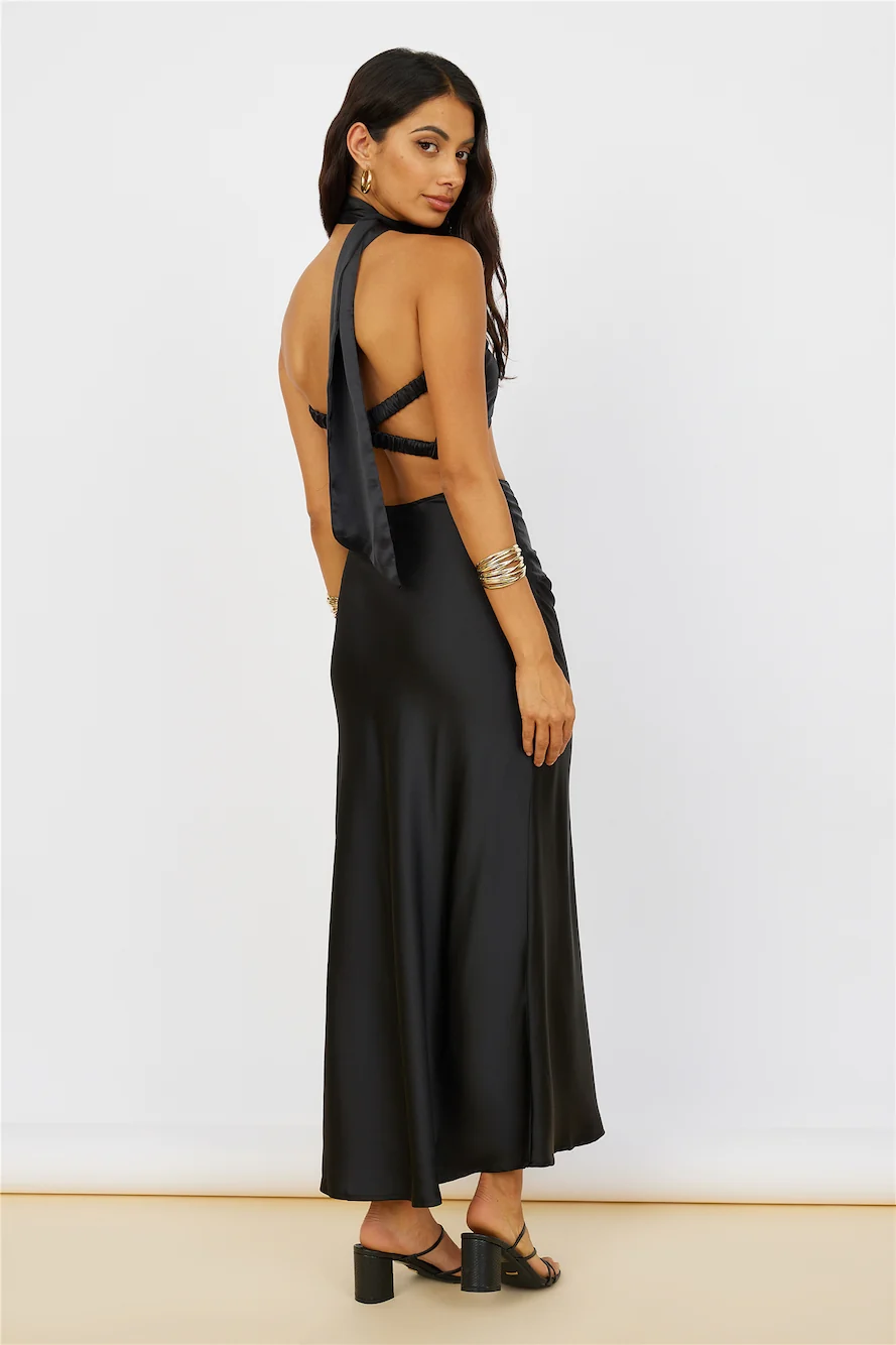 Sunset and Vine Crop Top Black - Image 8
