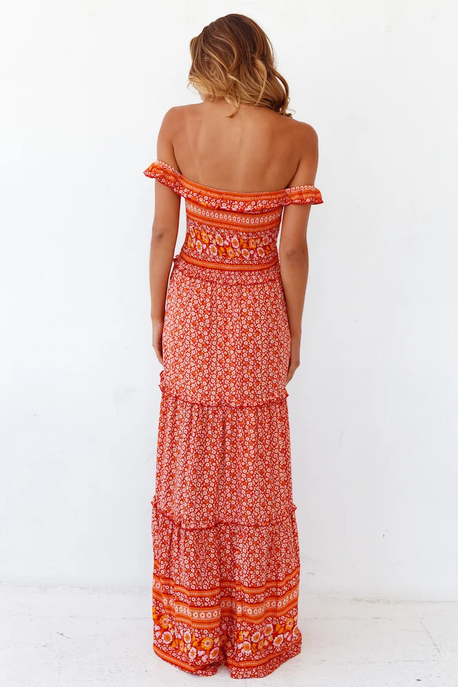 Sunset Boulevard Maxi Dress - Image 4