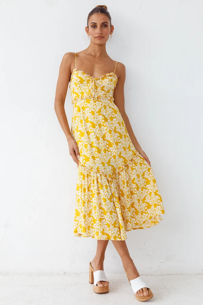 Sunshine Flavours Midi Dress - Image 2
