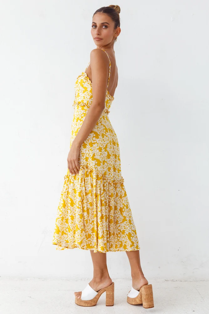 Sunshine Flavours Midi Dress - Image 8