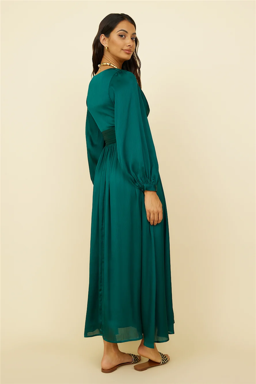 Sunshine Girl Maxi Dress Green - Image 4