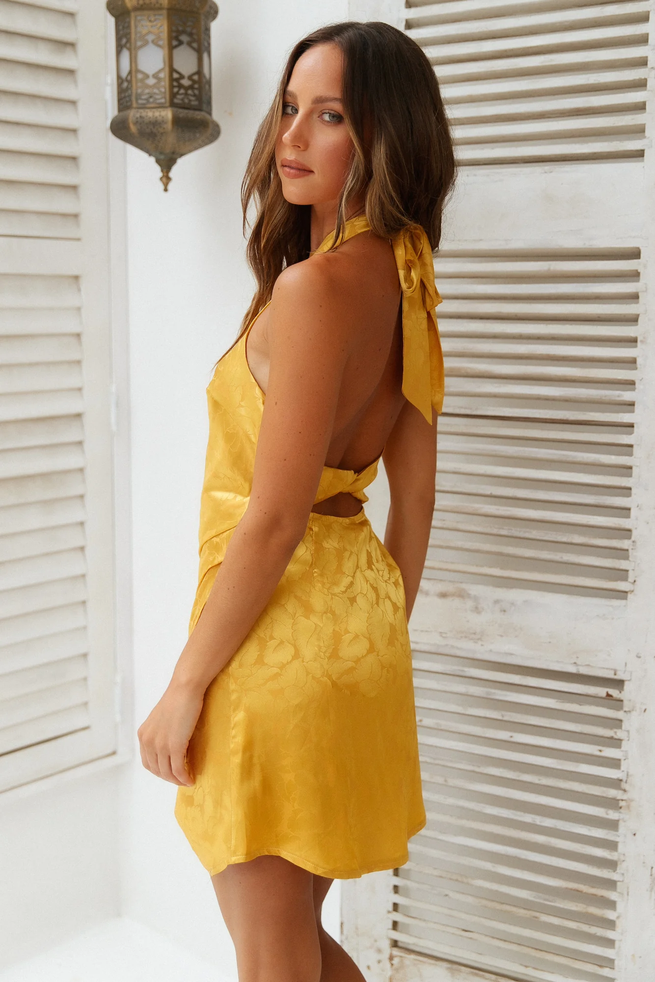 Surprise Me Dress Yellow - Image 5