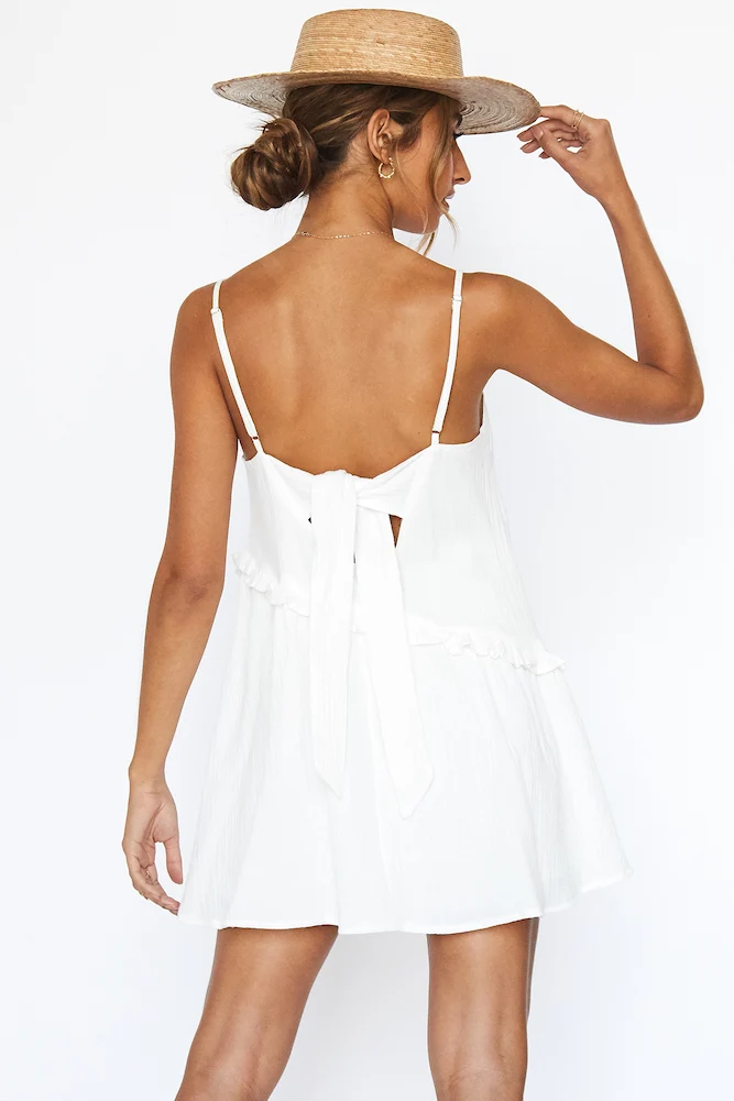 Sweet Dreams Dress White - Image 6