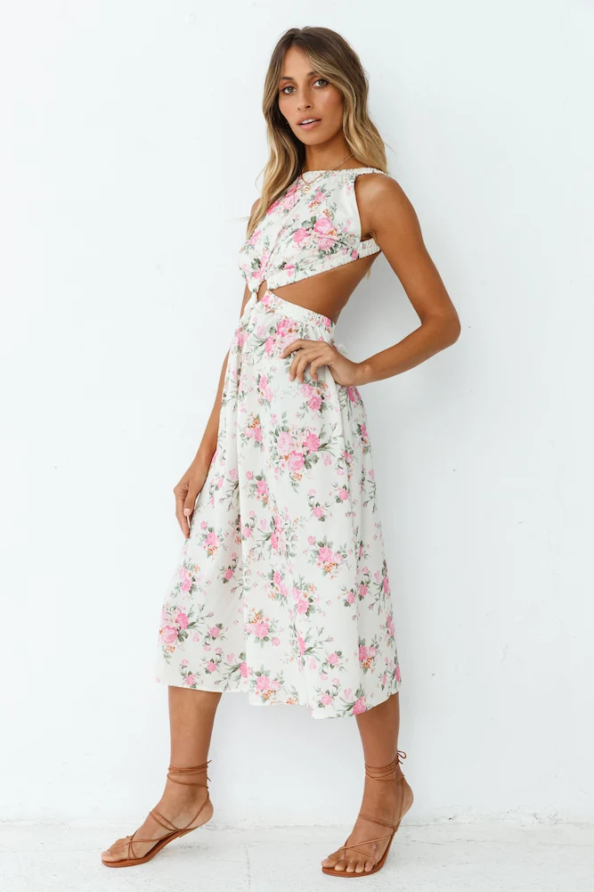 Sweet Like Summer Midi Dress - Image 4