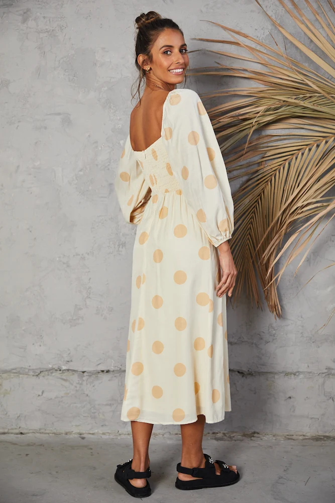 Sweet Vanilla Maxi Dress - Image 5