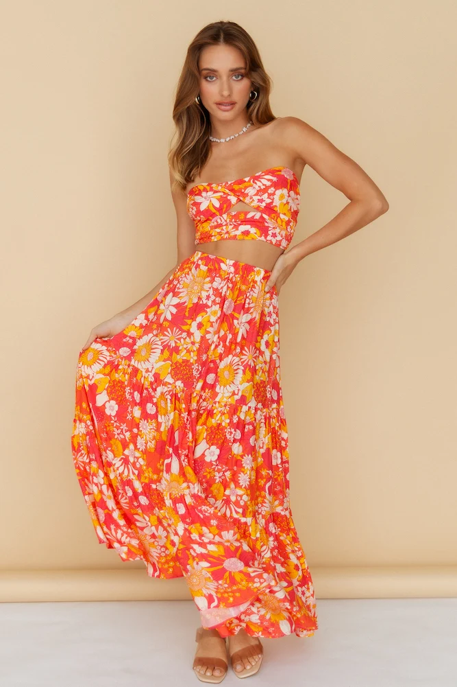 Sweeter Moments Maxi Skirt - Image 3