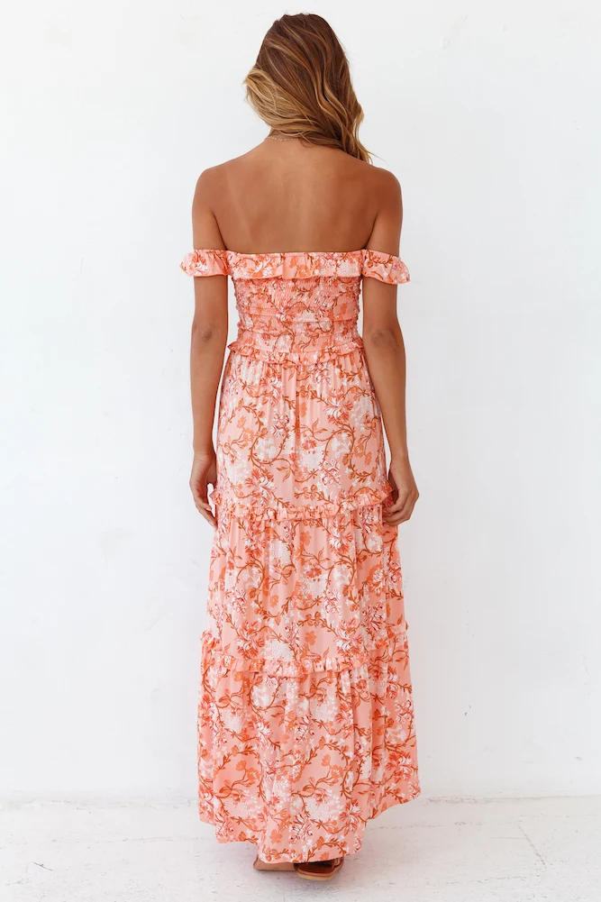 Terrace Sunset Maxi Dress - Image 7