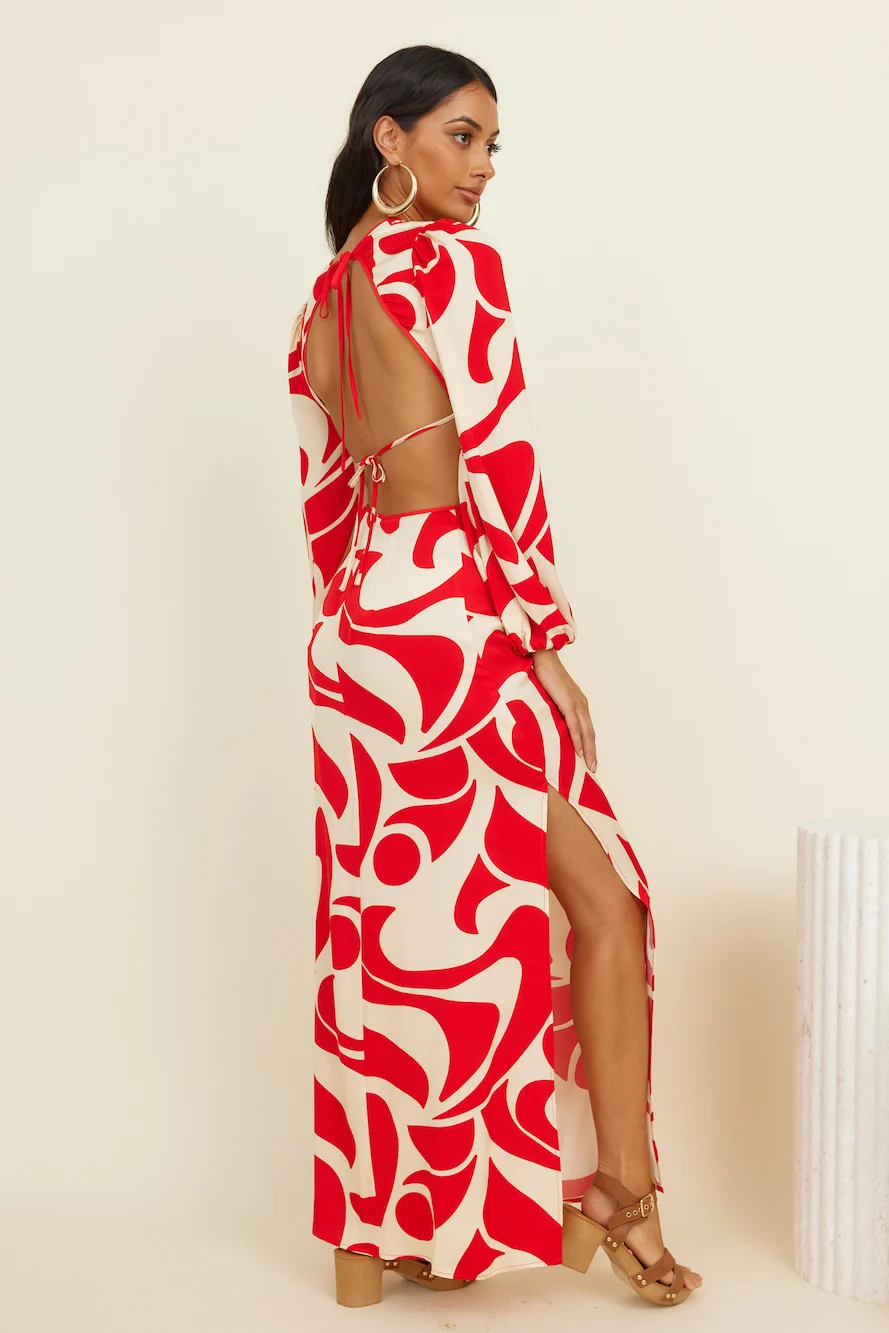 THE WOLF GANG Orella Cut Out Maxi Dress - Image 4