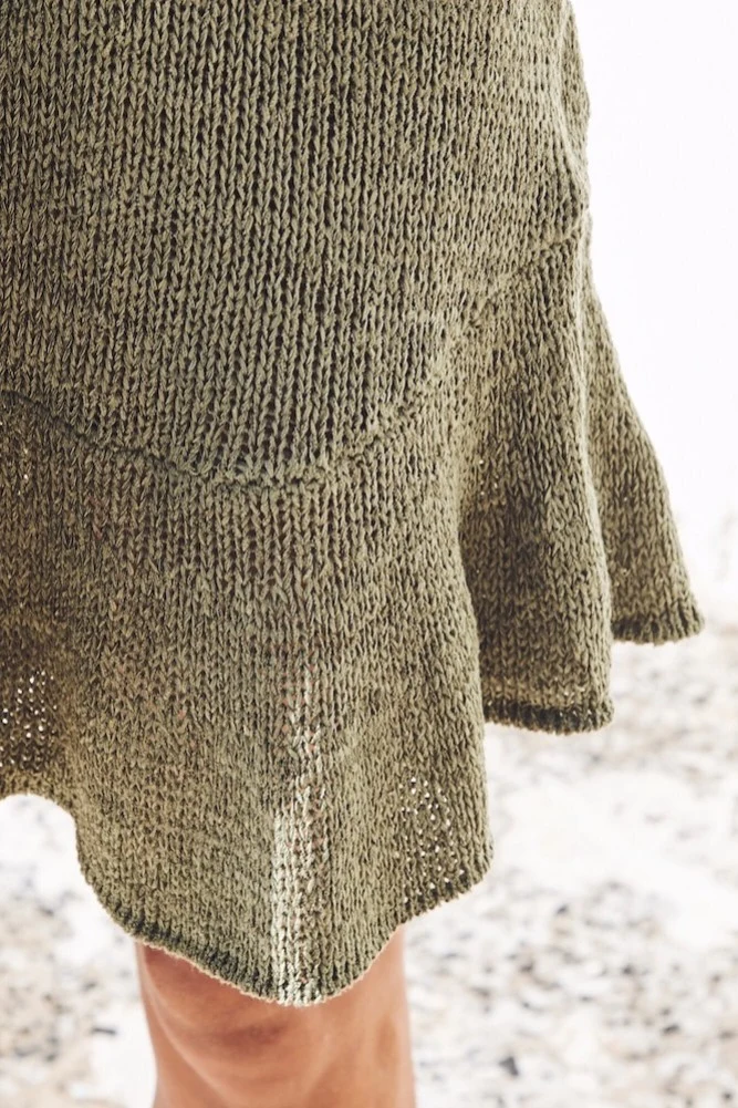 Tulum Dress Olive - Image 6