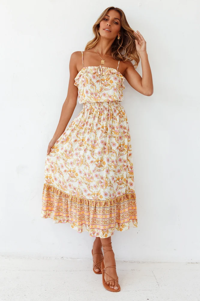 Vanilla Gardenia Maxi Dress - Image 2