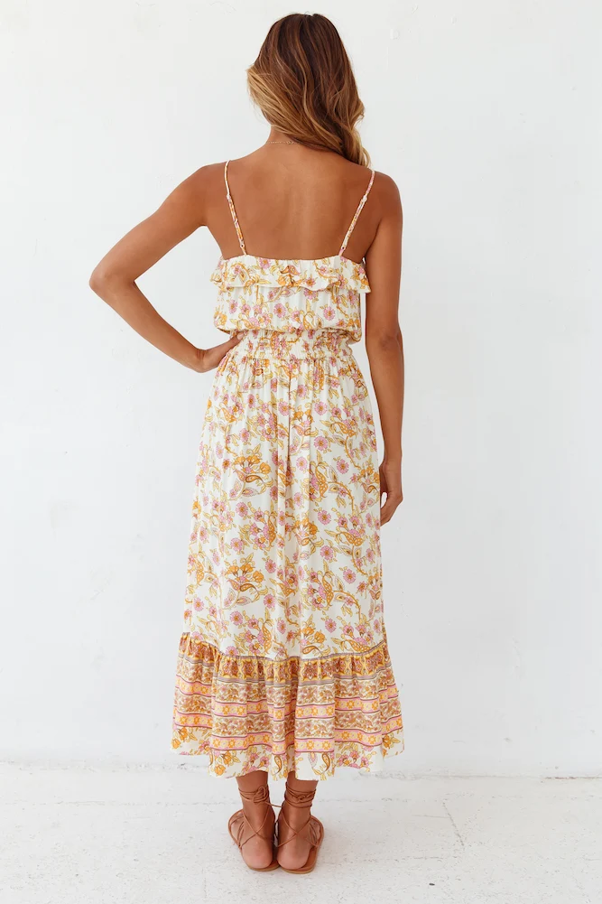 Vanilla Gardenia Maxi Dress - Image 5