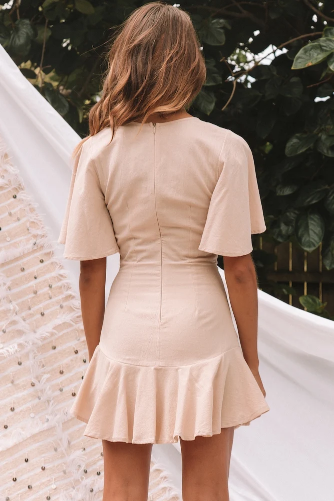 Vista Grande Dress Sand - Image 6