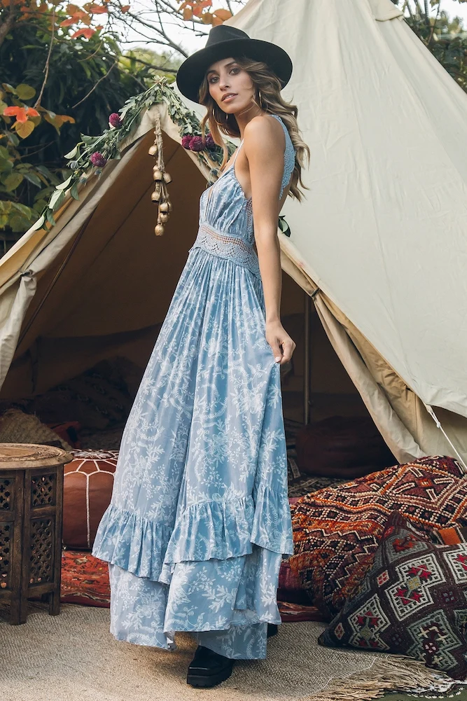 Water Under The Bridge Maxi Dress - Image 4