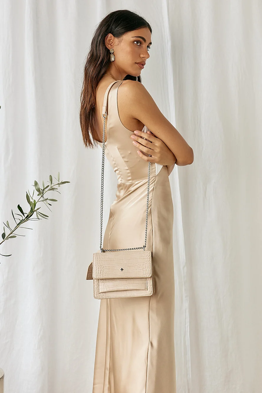 When You Breathe Maxi Dress Beige - Image 10