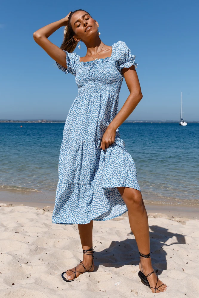 Whisper Sweet Nothings Midi Dress - Image 3