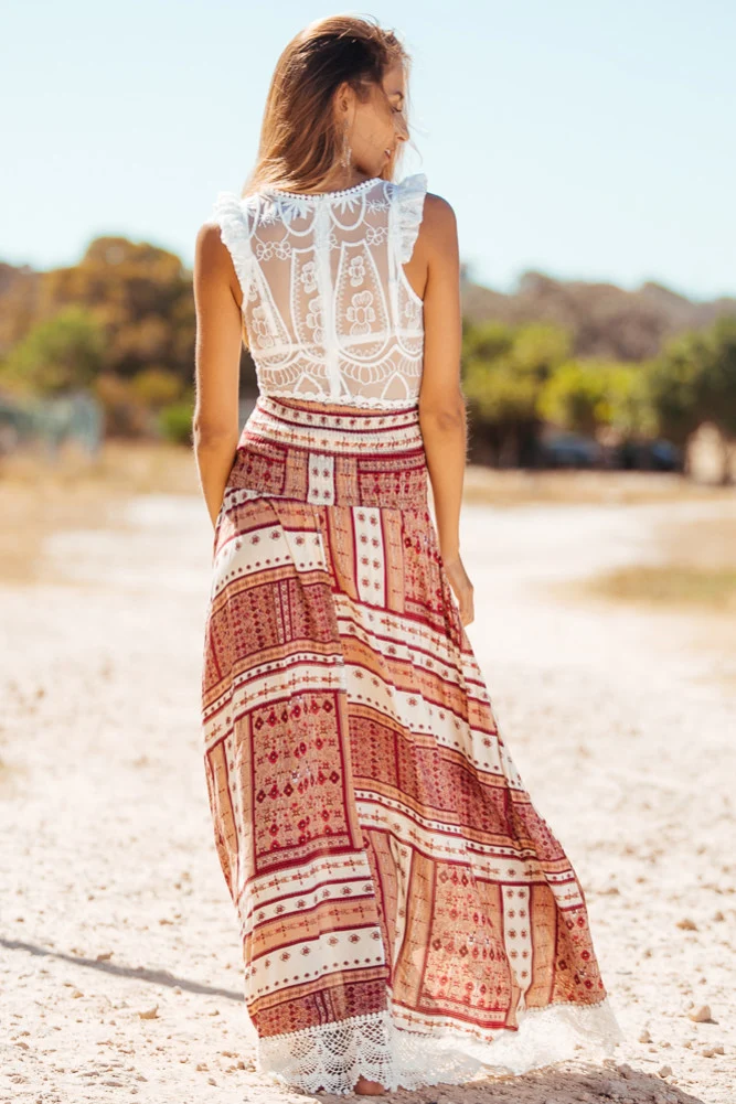 World Explorer Maxi Skirt - Image 4