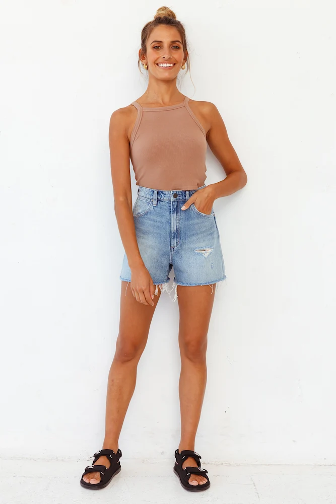 WRANGLER Love Song Shorts Denim - Image 5