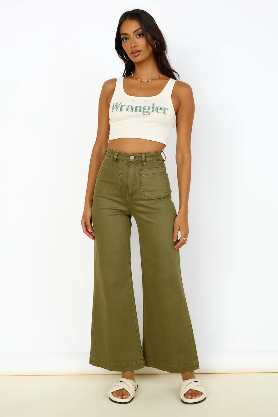 WRANGLER The Reaction Tank Ecru - Image 2