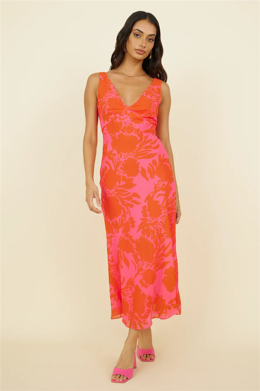 Your Favourite Song Maxi Dress Pink - Image 5